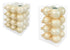 Decosy® Champagne Kerstballen Glas 52 stuks - 36x 60mm en 16x 80mm