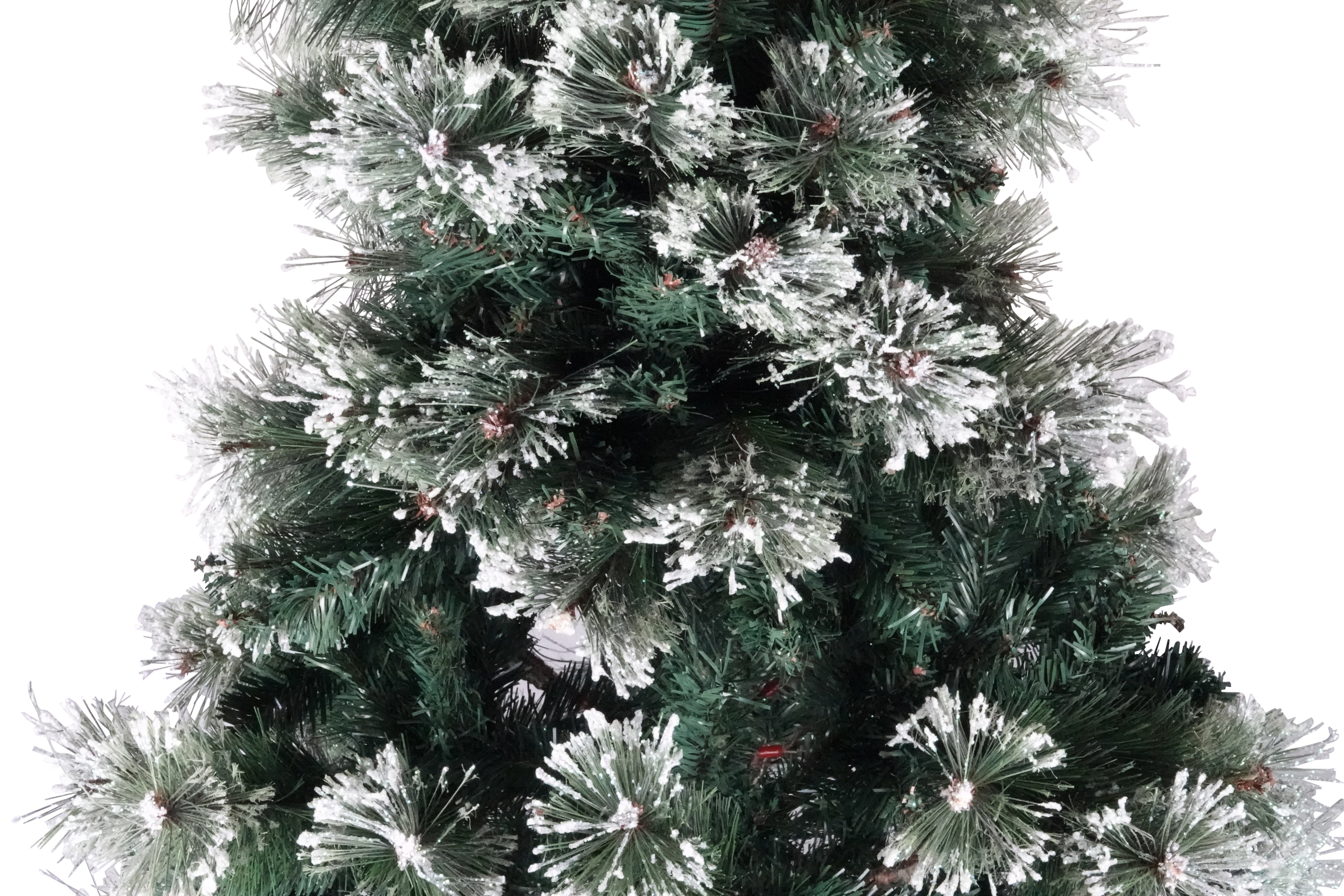 kunstkerstboom Gracious Frosted Pine - 150 cm - Groen/Wit
