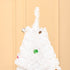 Witte Kunstkerstboom Kant-en-Klaar met decoratie Ø105cm - 180 cm - Wit