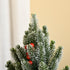 Homcom Mini Kerstboom in  Pot met Dennenappels en Rode Bessen 50 cm