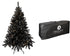 Excellent Trees® Stavanger Black 180 cm Zwarte Kerstboom met Verlichting  - nu met Opbergtas t.w.v. € 27.50