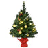 Mini Kerstboom incl. kerstballen en LED-verlichting 60 cm