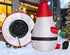 4goodz Opblaasbare Kerstman 180 cm met Draaiende Discobal verlichting