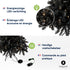 Excellent Trees® Stavanger Black 210 cm Zwarte Kerstboom met 500 LED