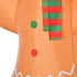 Opblaasbare Kerstfiguur Opblaasbare Peperkoekman met LED licht - 240 cm