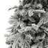 Excellent Trees® LED Otta Witte Kerstboom met Sneeuw en Verlichting 180 cm - Premium kunstkerstboom ⌀114cm - ↕180cm