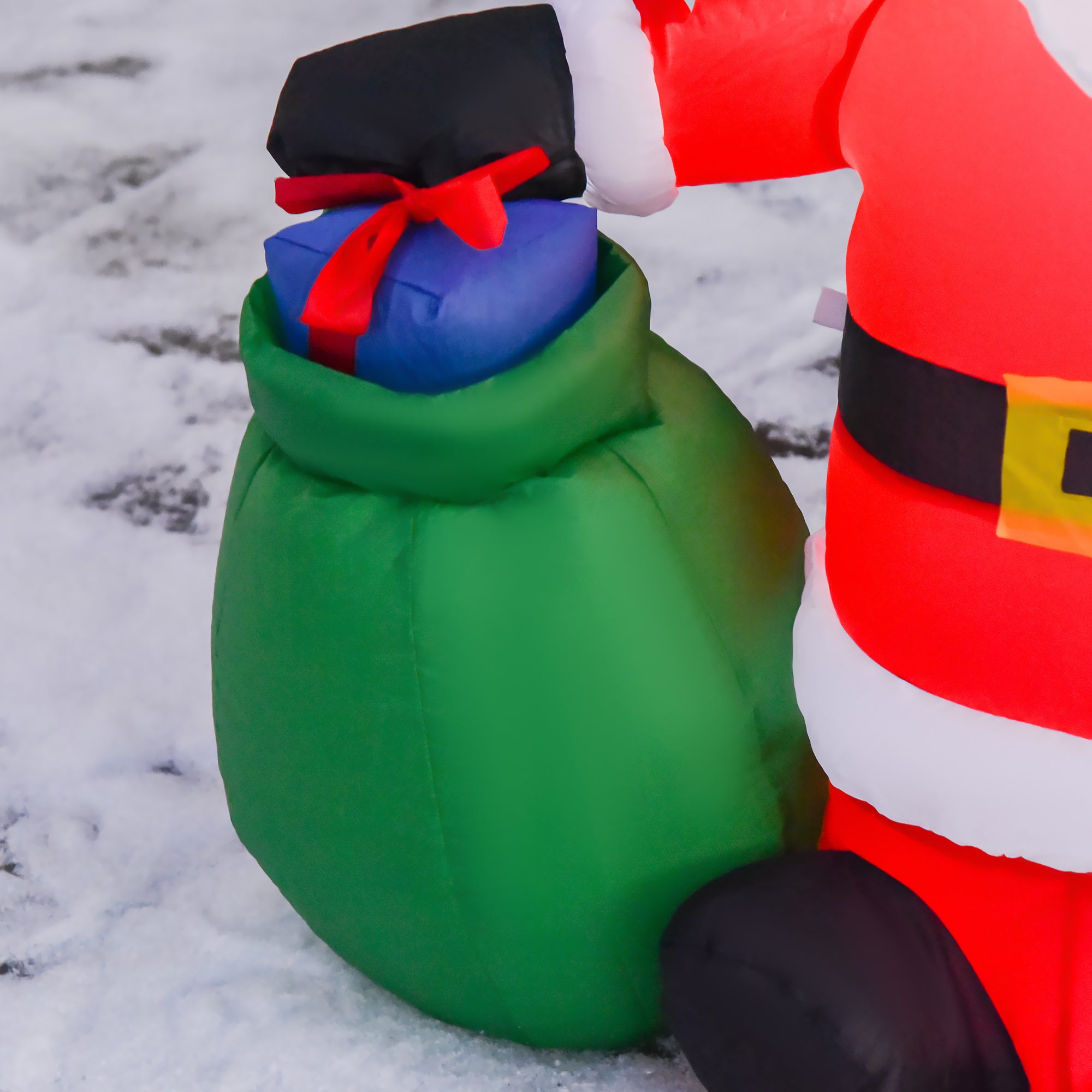 4goodz Opblaasbare Kerstman met LED Verlichting voor buiten 120 cm