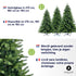 Excellent Trees® Hallvik 180 cm Kerstboom - PE+PVC - ⌀115cm - 180cm