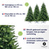Kerstboom Excellent Trees® Hallvik 150 cm - PE+PVC uitvoering ⌀95cm - ↕150cm