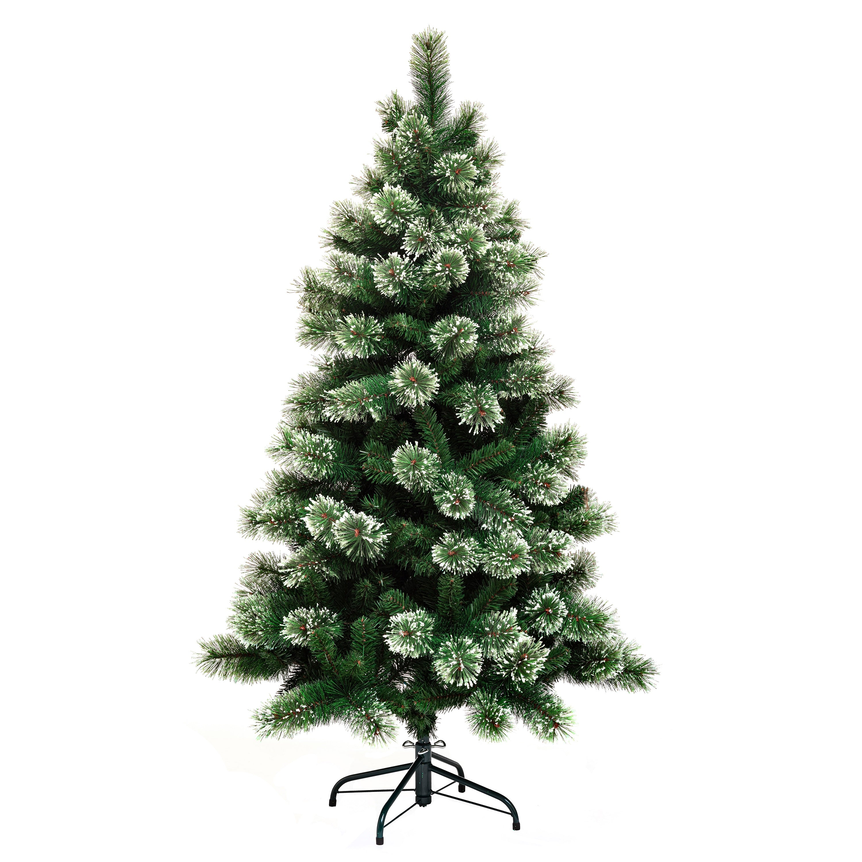 kunstkerstboom Gracious Frosted Pine - 150 cm - Groen/Wit