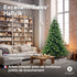 Kerstboom Excellent Trees® Hallvik 210 cm - PE+PVC - ⌀135cm - 210cm