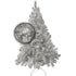 Weihnachtsbaum Excellent Trees® Stavanger Silver 210 cm - Luxusausführung