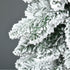 Homcom Kunstkerstboom Smal met Sneeuw - 180 cm - Ø74 cm