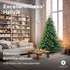 Kerstboom Excellent Trees® Hallvik 210 cm - PE+PVC uitvoering ⌀135cm - ↕210cm