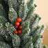 Homcom Mini Kerstboom in  Pot met Dennenappels en Rode Bessen 50 cm