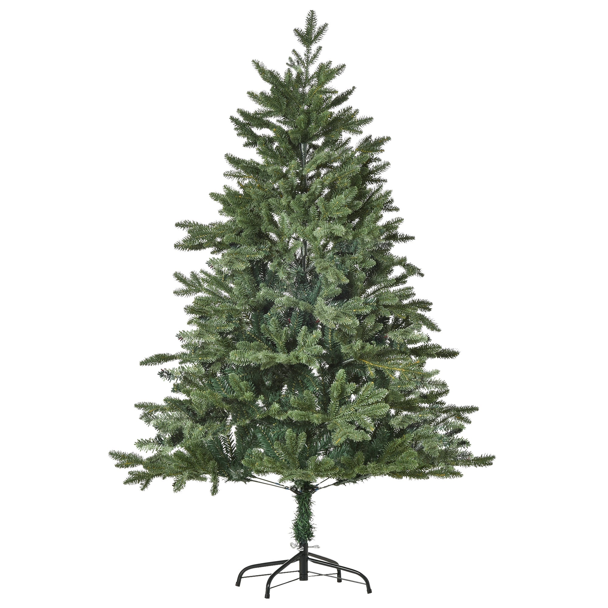 Homcom Kunstkerstboom Dennenboom PVC/PE - Ø 75 x 150 h cm