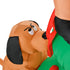 Homcom Opblaasbare Kerstboom met kerstman met LED Verlichting 180 cm