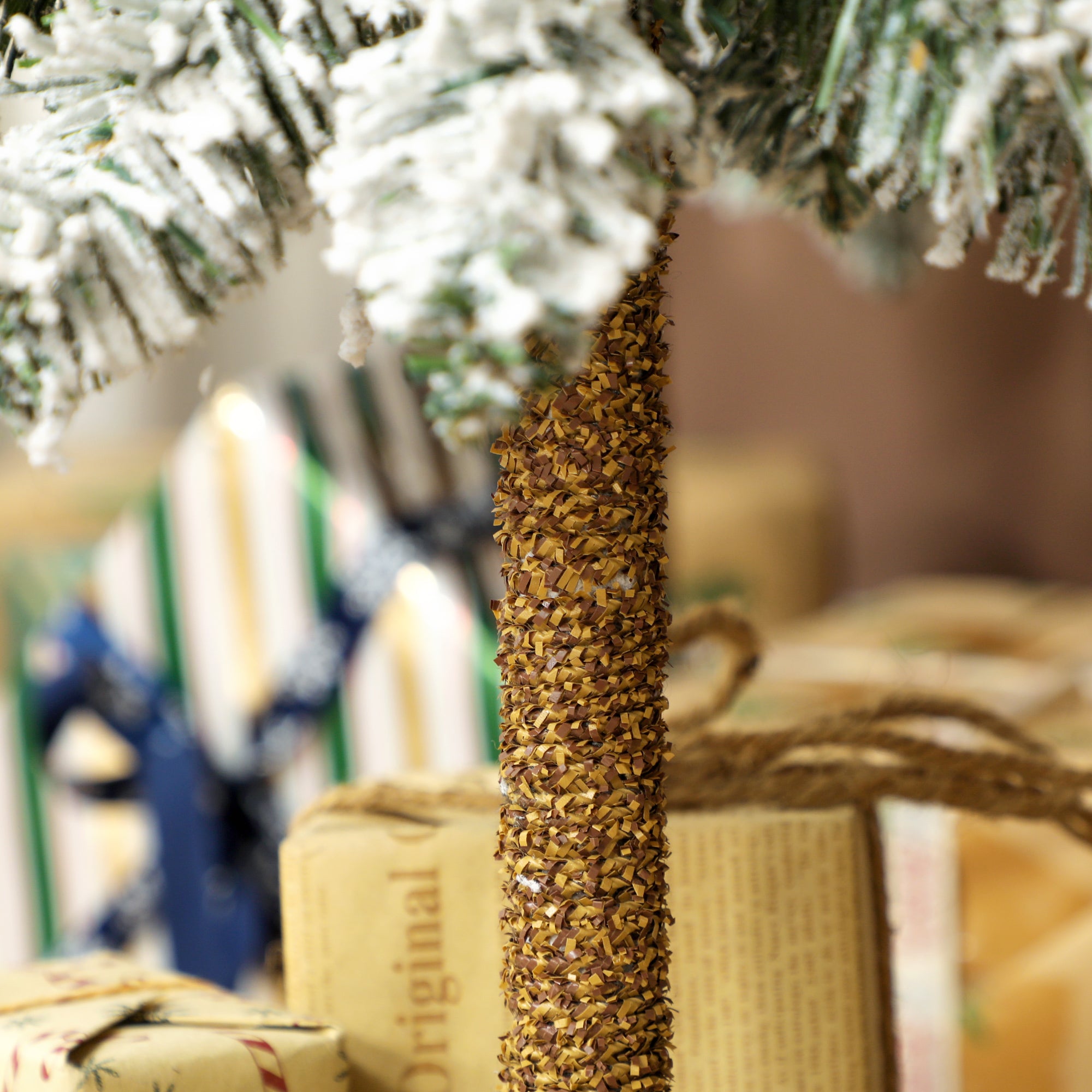 4goodz set 3 Kerstbomen met sneeuw 90/120/150 cm