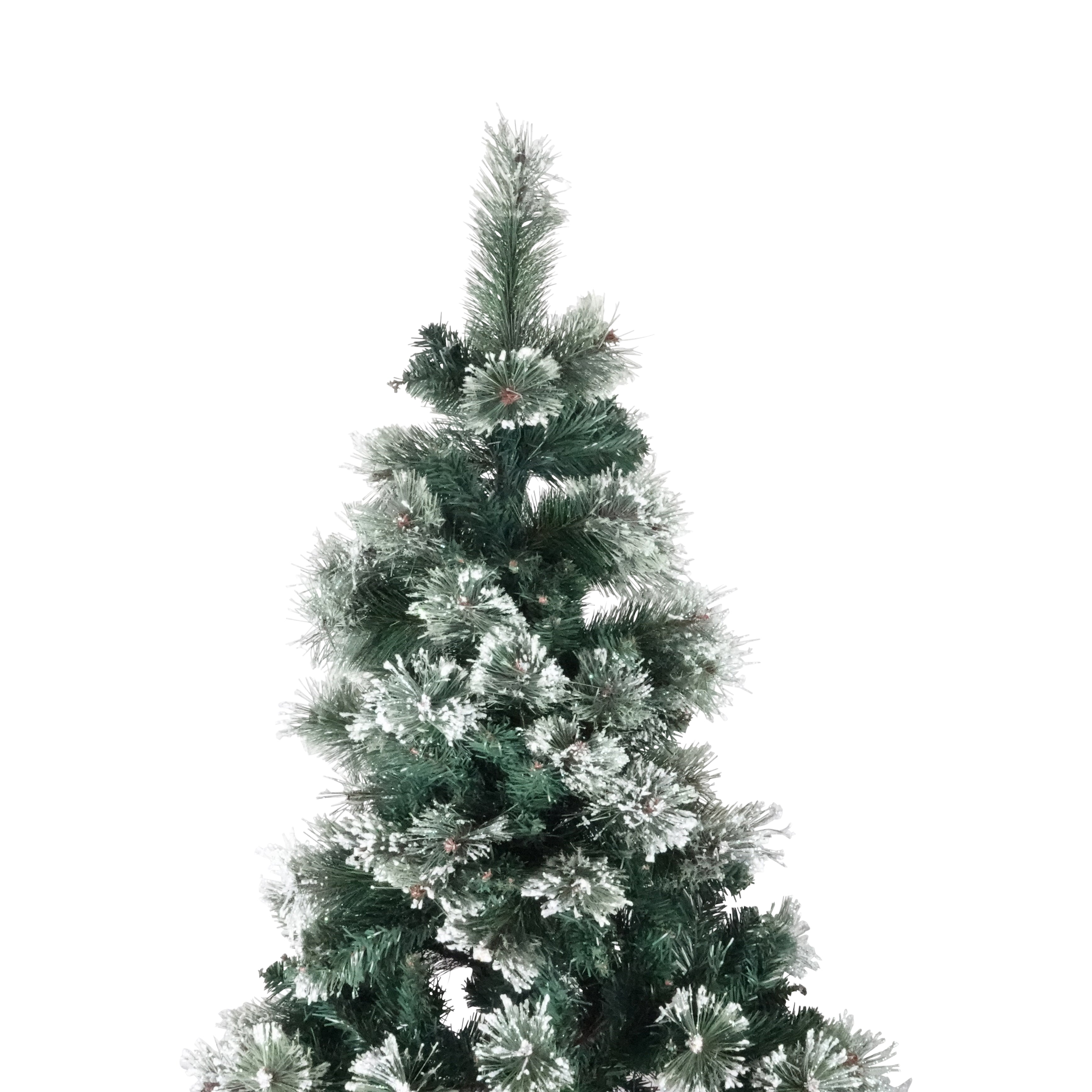 kunstkerstboom Gracious Frosted Pine - 150 cm - Groen/Wit