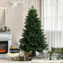 Homcom Kerstboom Realistisch Uiterlijk - Snelle Montage 114 x 180 cm - Groen