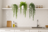GreenDream® 3 Verschillende Hangplanten Kunstplanten in Pot - decoratief - Cadeautip - Groen