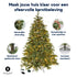 Excellent Trees® LED Ulvik 210 cm - Premium Kerstboom met 460 lampjes  ⌀140cm - 210cm