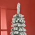 4goodz Kerstboom Smal met Sneeuw - incl. standaard 210 cm - Wit/Groen