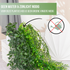 GreenDream® 3 Verschillende Hangplanten Kunstplanten in Pot - decoratief - Cadeautip - Groen