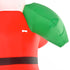 Homcom Santa Claus 240 cm hoog met LED-verlichting Opblaasbaar