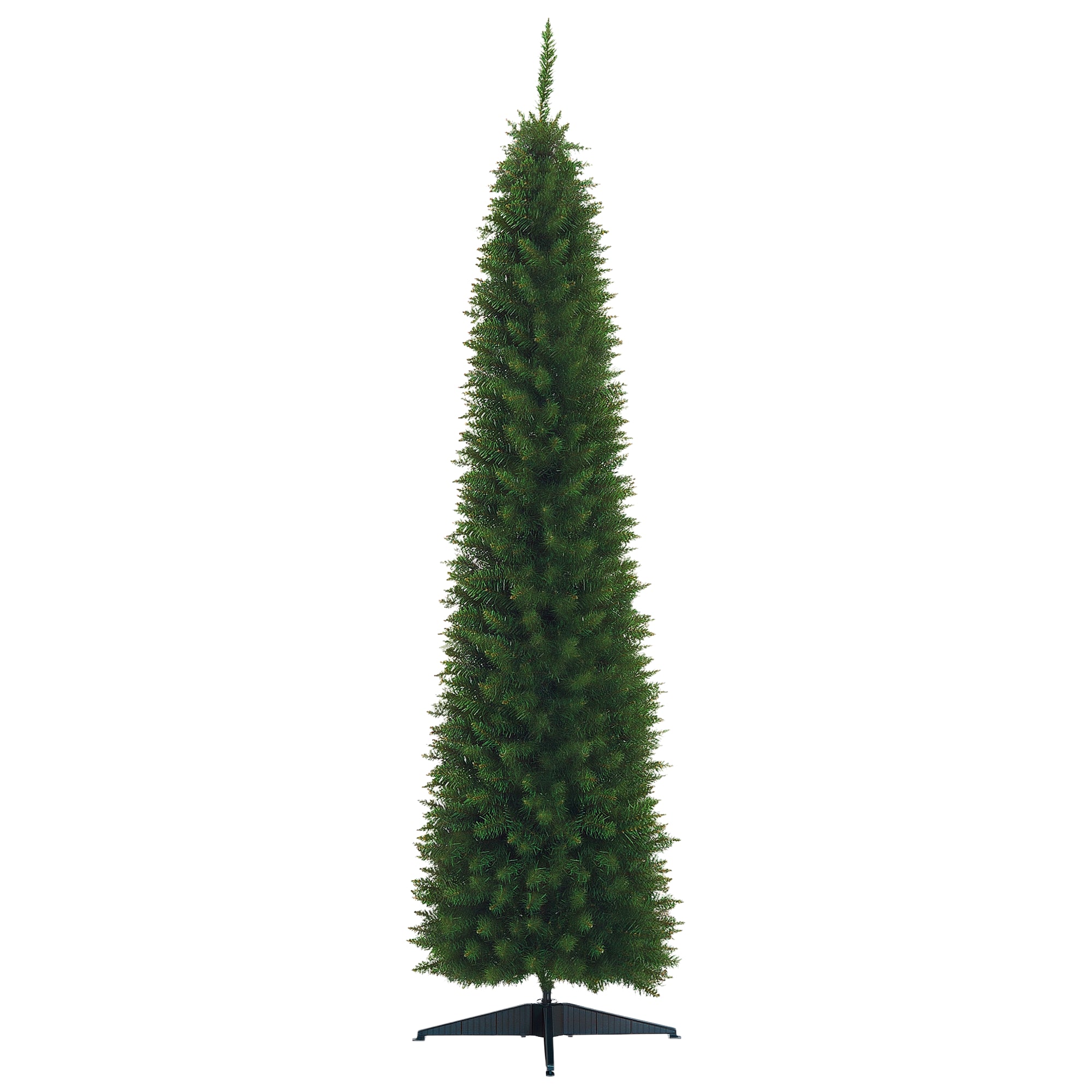 4goodz Kerstboom Smal incl. standaard 210 cm - Groen