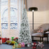 Homcom Kunstkerstboom Smal met Sneeuw - 180 cm - Ø74 cm