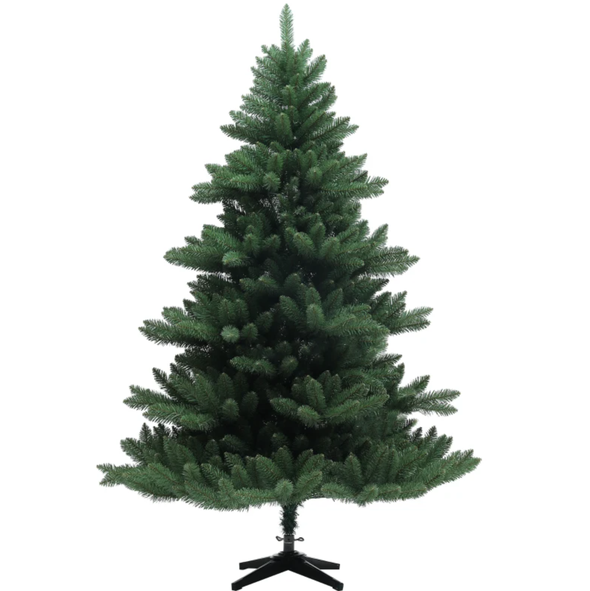 Homcom Kerstboom Nordmann-spar - 180 cm - Ø120 cm Breed