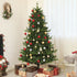 Homcom Kerstboom - natuurgetrouw - breed Ø105 x 180 cm - Groen