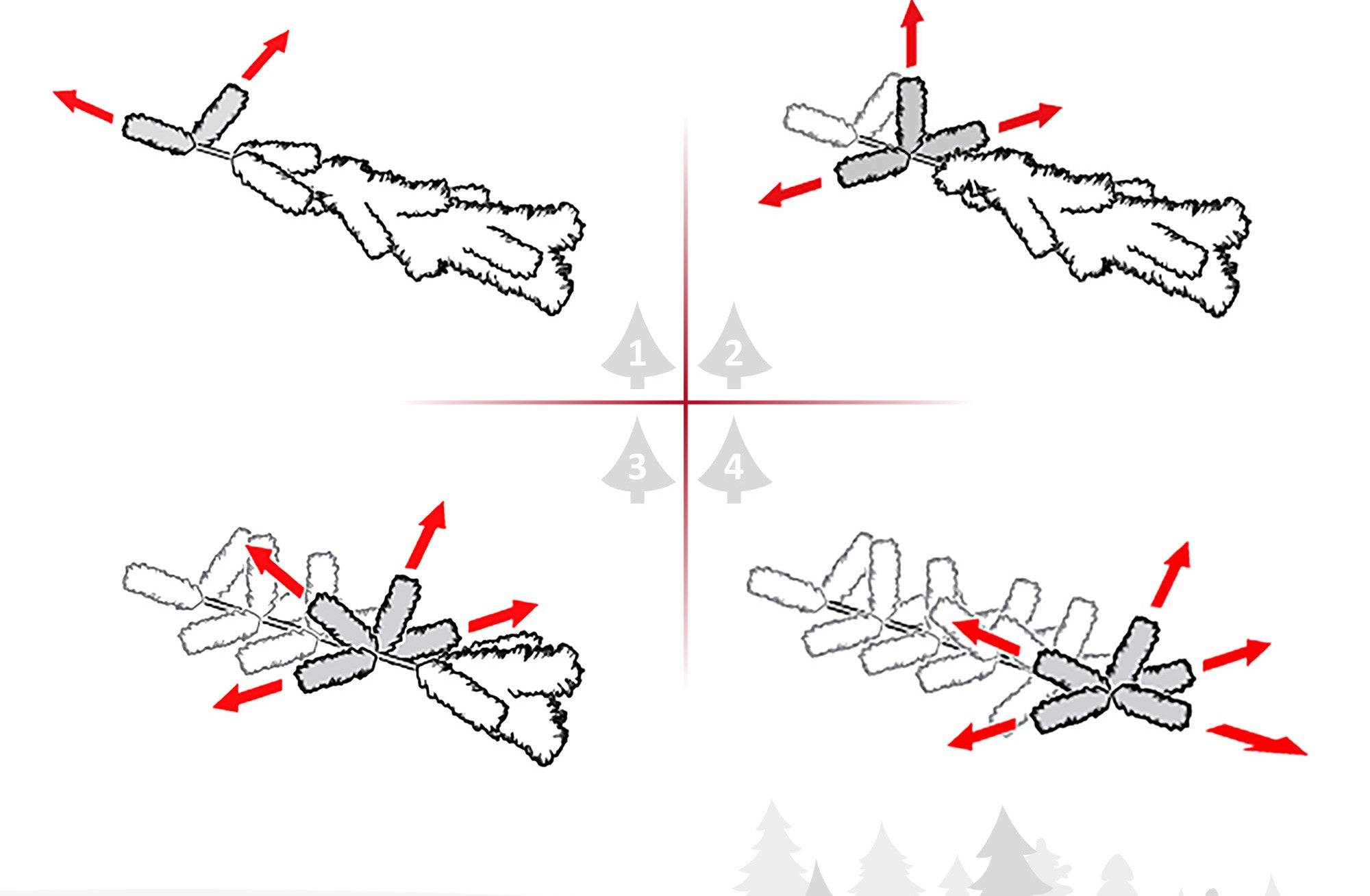 Homcom kerstboom met realistische uitstraling - 180 cm - Ø136 cm