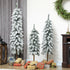 4goodz set 3 Kerstbomen met sneeuw 90/120/150 cm