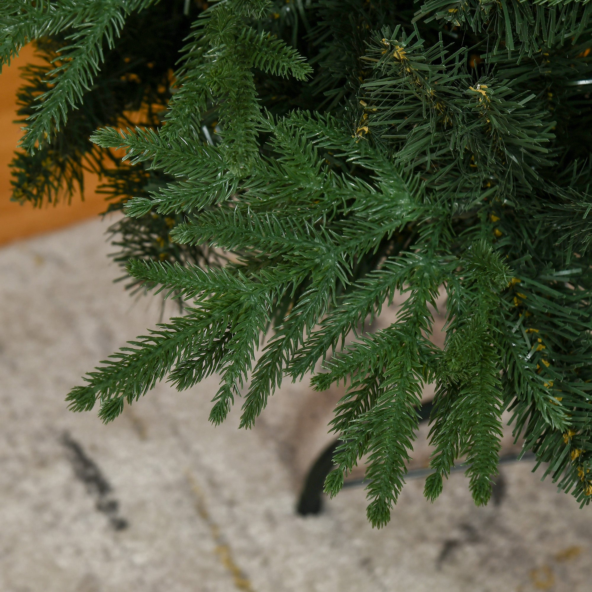 Homcom Kerstboom Realistisch Uiterlijk - Snelle Montage 114 x 180 cm - Groen