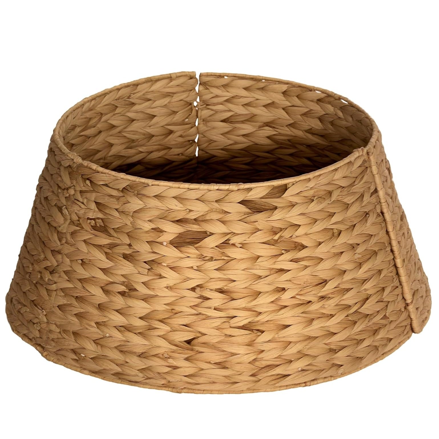 Homcom Kerstboommand - Kerstboomrok van natuurlijke Zeegrass - Ø 60 cm - Kerstboomring