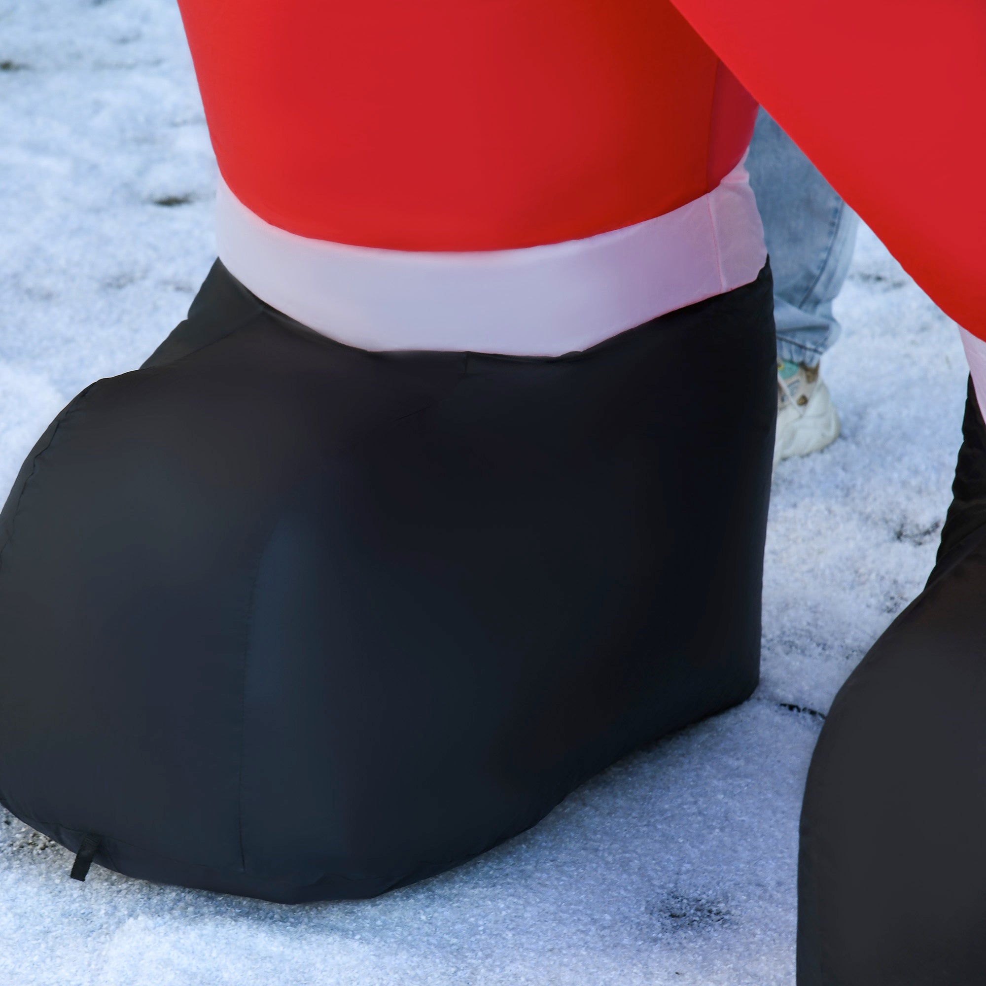 Homcom Opblaasbare kerstman met LED-verlichting 250cm