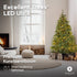 Excellent Trees® LED Ulvik 210 cm - Premium Kerstboom met 460 lampjes  ⌀140cm - 210cm