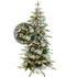 Excellent Trees® LED Varberg Green 150 cm Kerstboom met Sneeuw en Verlichting