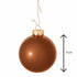 Decosy® Opal Christmas baubles Glass 32 pieces - 60 mm - Brown