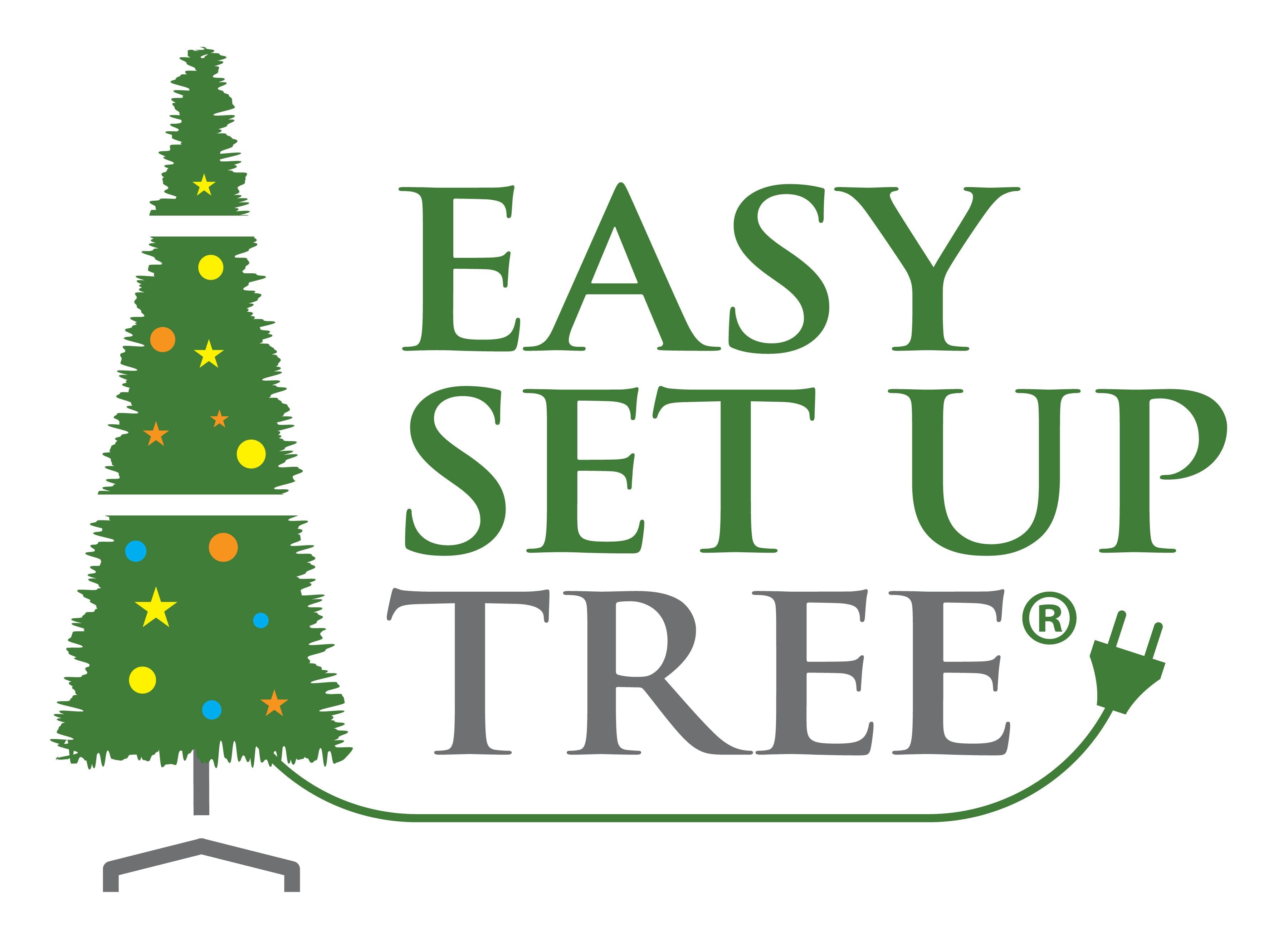 Weihnachtsbaum mit Dekoration Easy Set Up Tree® LED Avik Red 210 cm - 310 Lichter