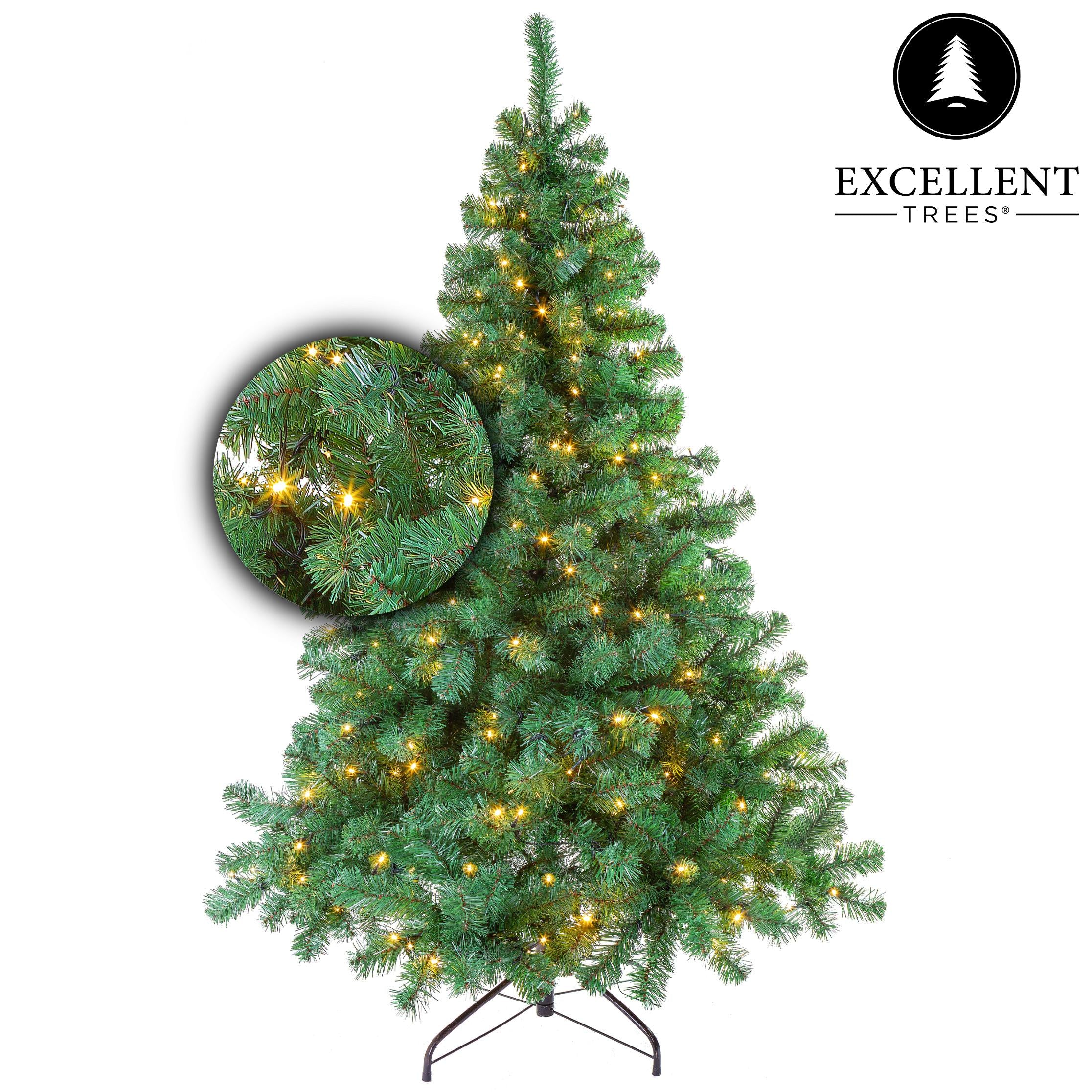 Christmas tree Excellent Trees® LED Stavanger Green 120 cm with lighting
