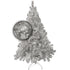Christmas tree Excellent Trees® Stavanger Silver 210 cm - Luxury version