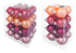 Decosy® Hibiscus Kerstballen Glas 52 stuks - 36x 60mm en 16x 80mm