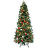 Christmas Tree with Decoration Easy Set Up Tree® LED Avik Red 180 cm - 240 Lights