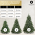 Excellent Trees® Elverum Frosted 150 cm Kerstboom met Verlichting met Mobiele App